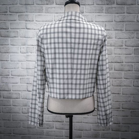 Danielle Bernstein Cropped Suit Blazer, XL - Picture 2 of 4